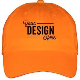 Valucap Bio-Washed Hat - Color: Neon Orange