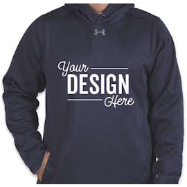 Under Armour Double Threat Armour Fleece® Hoodie - Color: Midnight Navy / Steel