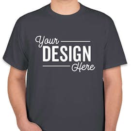 Canada - Fruit of the Loom 100% Cotton T-shirt - Color: Charcoal Grey