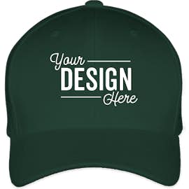 Yupoong Wool Flexfit Hat - Color: Spruce