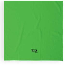 Midweight Embroidered Beach Towel - Color: Lime Green