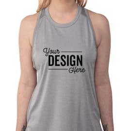 Sport-Tek Women's Endeavor Performance Tank - Color: Light Grey Heather / Light Grey
