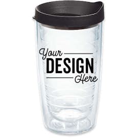 Tervis 16 oz. Classic Tumbler with Lid (Full Color Wrap Print) - Color: Black