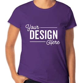 Anvil Women's Jersey T-shirt - Color: Purple