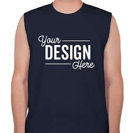 Canada - Gildan Ultra Cotton Muscle Tank - Color: Navy