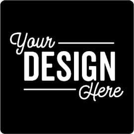 Full Color 3 in. Round Corner Square Vinyl Decal - Color: Black