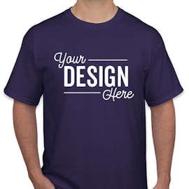 Canada - Gildan 100% Cotton T-shirt - Color: Cobalt