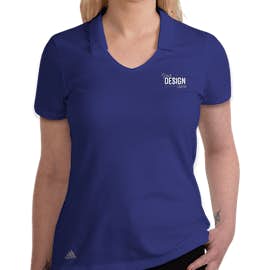 Adidas Women's Recycled Blend Polo - Color: Collegiate Royal