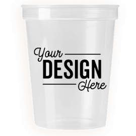 16 oz. Plastic Stadium Cup - Color: Icee Clear