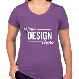 Canada - Bella + Canvas Women's Slim Fit Tri-Blend T-shirt - Color: Purple Tri-Blend