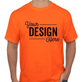 Canada - Jerzees 50/50 T-shirt - Color: Safety Orange