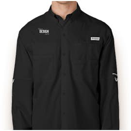 Columbia Tamiami Long Sleeve Shirt - Color: Black