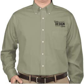 Van Heusen Baby Twill Dress Shirt - Color: Sage
