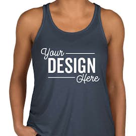 Anvil Women's Racerback Freedom Tank - Color: Navy
