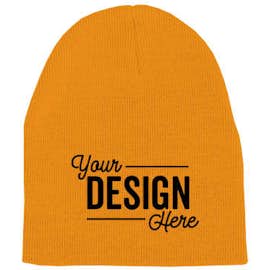 Yupoong Solid Beanie - Color: Gold