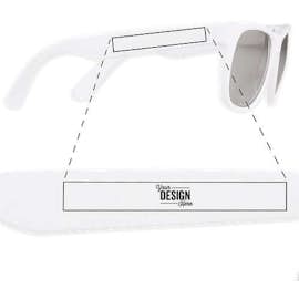 Promotional Mirrored Sunglasses - Color: Silver Tint