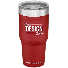 30 oz. Arctic Zone Copper Vacuum Insulated Tumbler - Color: Brick Red