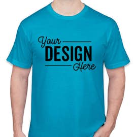 American Apparel USA-Made Jersey T-shirt - Color: Teal