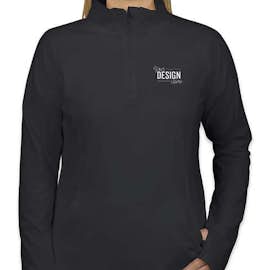 Sport-Tek Women's Performance Half Zip Pullover - Color: Charcoal Grey