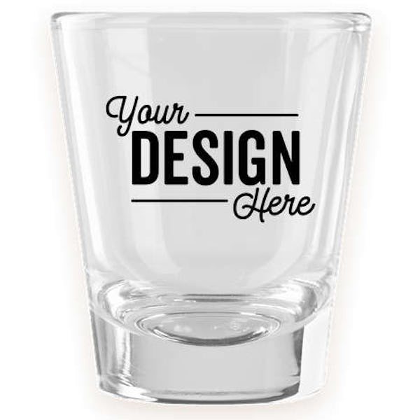 Design Printed 1.5 Ounce Shot Glasses Online at CustomInk