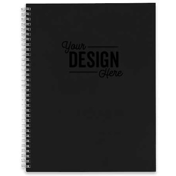 Custom Remark Large Soft Cover 5-Subject Spiral Notebook - Design
