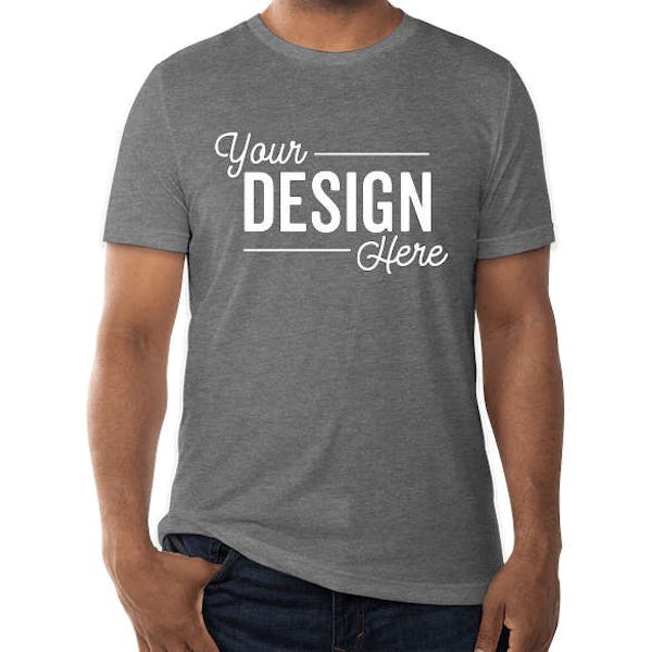 Download Custom Bella Canvas Tri Blend T Shirt Design Short Sleeve T Shirts Online At Customink Com