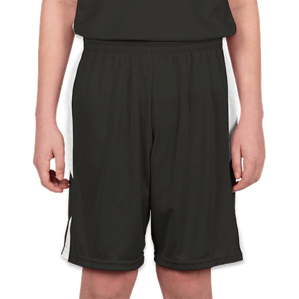Custom Augusta Youth Colorblock Basketball Shorts Design