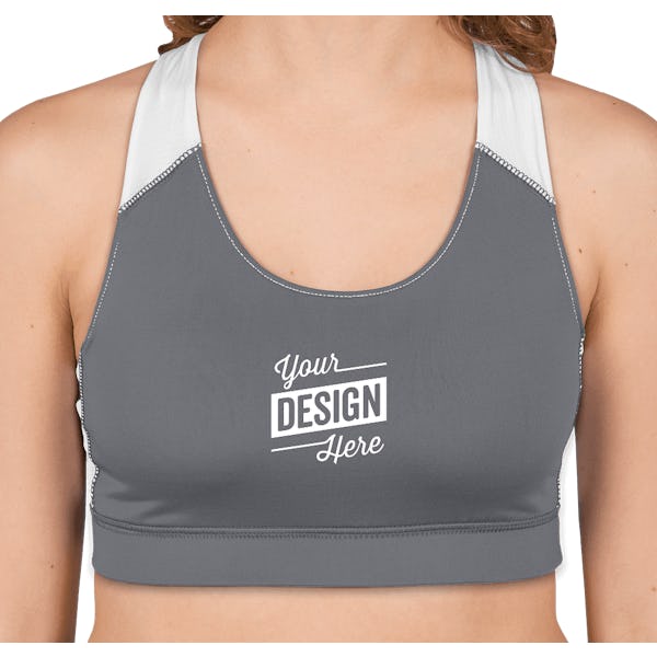 Custom Sports Bras >> Design Custom Printed Augusta Ladies All Sport Performance Sports Custom Sports Bras >> Design Custom Printed Augusta Ladies All Sport Performance Sports