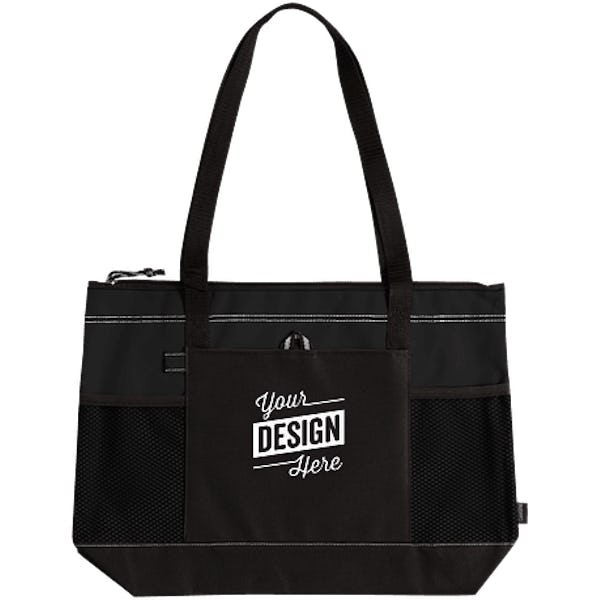 Large Multi Pocket Zippered Tote Large Multi Pocket Zippered Tote