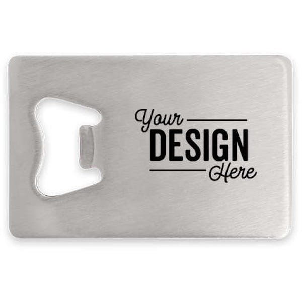 Download Design Custom Printed Stainless Steel Credit Card Size Bottle Openers Online At Customink