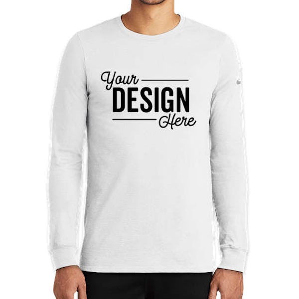 Custom Nike Dri Fit Long Sleeve Performance Blend Shirt Design Performance Shirts Online At Customink Com Custom Nike Dri Fit Long Sleeve Performance Blend Shirt Design Performance Shirts Online At Customink Com