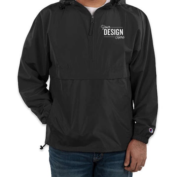 Custom Champion Packable Half Zip Windbreaker Jacket - Design Windbreakers  Online at CustomInk.com