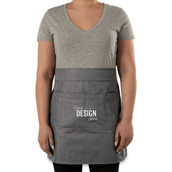 Custom Port Authority Market Bistro Waist Apron Design Aprons Online At Customink Com