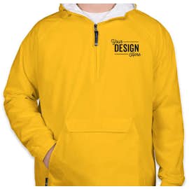 Charles River Classic Hooded Packable Anorak - Color: Yellow