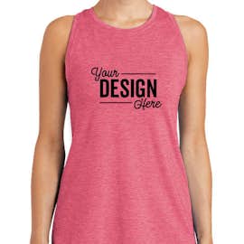 Sport-Tek Women's Tri-Blend Performance Tank - Color: Pink Raspberry Heather
