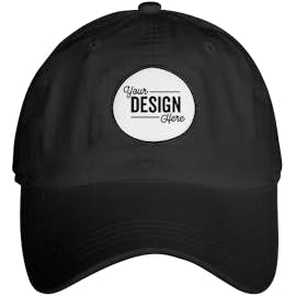 Ahead Circle Patch Baseball Hat - Color: Black