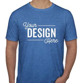 Canada - Gildan Softstyle Jersey T-shirt - Color: Heather Royal