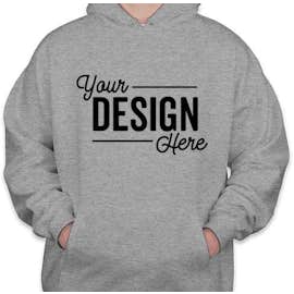 Hanes Ultimate Heavyweight Pullover Hoodie - Color: Light Steel