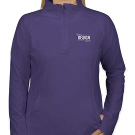 Sport-Tek Women's Performance Half Zip Pullover - Color: Iris Purple