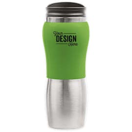 14 oz. Maui Two-Tone Stainless Steel Tumbler - Color: Apple Green