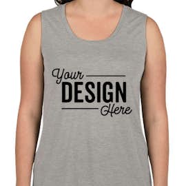 Anvil Women's Freedom Muscle Tank - Color: Heather Graphite