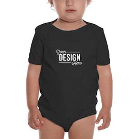 Royal Apparel USA-Made Organic Baby Bodysuit - Color: Night