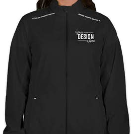 Port Authority Women's Reflective Running Full Zip Jacket - Color: Black