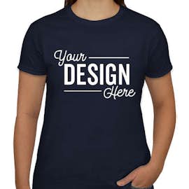 Canada - Gildan Ultra Cotton Women's T-shirt - Color: Navy