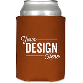 Foldable Can Cooler - Color: Light Brown