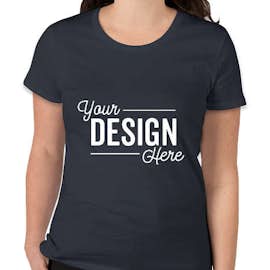 Royal Apparel Women's USA-Made Slim Fit Organic T-shirt - Color: Ocean