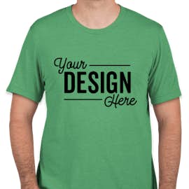 Canada - Bella + Canvas Tri-Blend T-shirt - Color: Green Tri-Blend