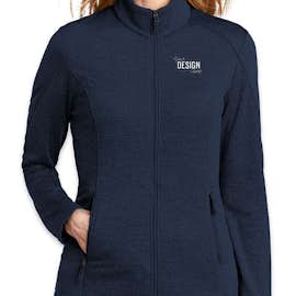 Port Authority Women's Full Zip Grid Tech Fleece Jacket - Color: River Blue Navy