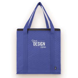 KOOZIE ® Zippered Insulated Grocery Tote - Color: Royal