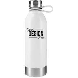 25 oz. Perth Stainless Steel Water Bottle - Color: White